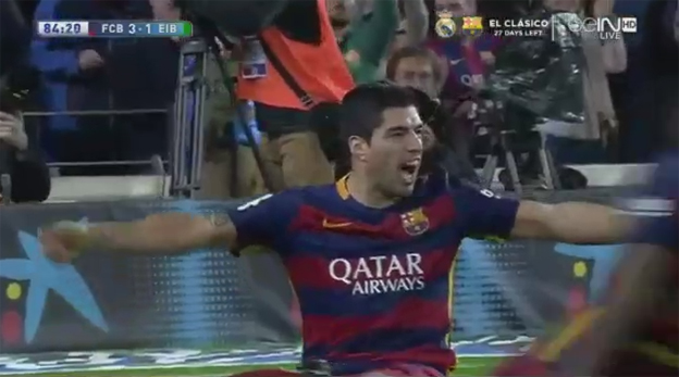 Tentoraz Messiho zastúpil Suarez! Skvelým hetrikom zostrelil Eibar! (VIDEO)