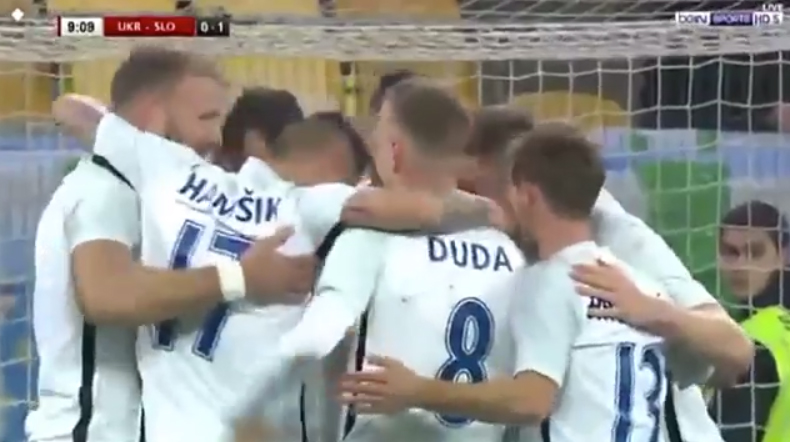 Slovensko prehralo na Ukrajine tesne 1:2. O náš gól sa postaral Lukáš Štetina! (VIDEO)