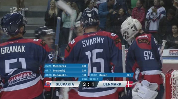 Slovensko zdolalo v poslednom prípravnom zápase Dánsko 3:1 (VIDEO)