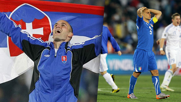 Pred 5 rokmi sa písala futbalová história: Slovensko vyradilo Taliansko na MS 2010 (VIDEO)