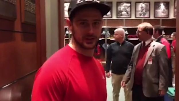 Aj Tomáš Tatar ukázal divákom šatňu Red Wings, takto to vyzerá v staručkej Joe Louis Arene (VIDEO)