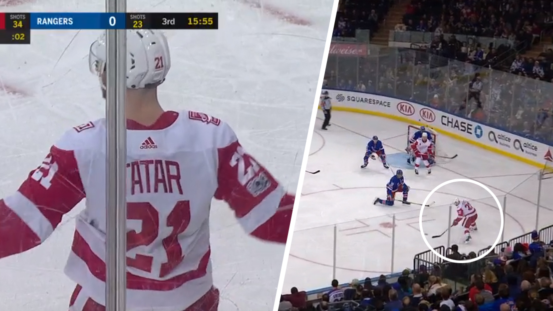 Tomáš Tatar a jeho 7. gól v sezóne. Tentoraz sa trafil v presilovke do siete New Yorku Rangers! (VIDEO)