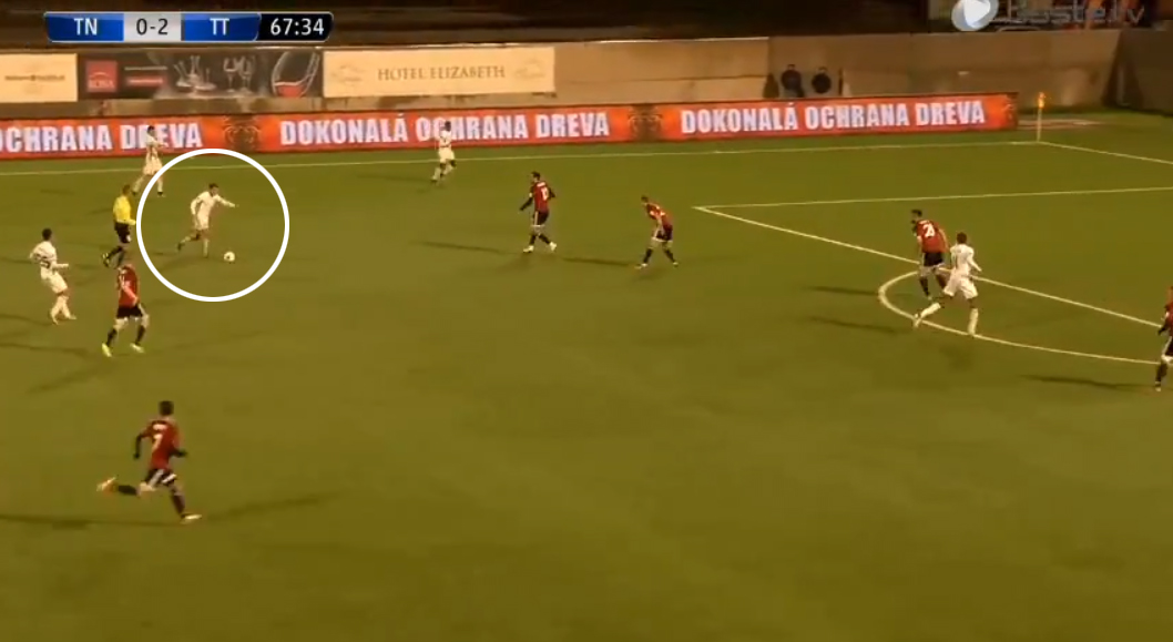 Parádny gól Trenčína do siete Trnavy z 30-tich metrov! (VIDEO)
