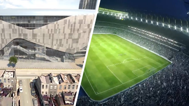 Ohromujúca vyzualizácia nového štadióna Tottenhamu Hotspur. V Londýne vyrastá ďalší skvost! (VIDEO)