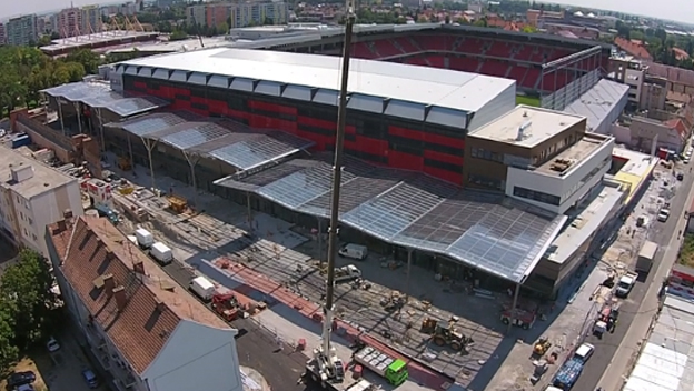 City Arena 10 dní pred otvorením: Pozrite si najnovšiu prehliadku štadióna (VIDEO)