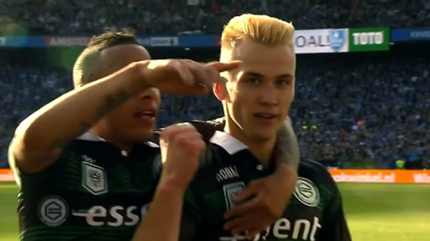 FC Groningen sa poďakoval Albertovi Rusnákovi spomienkovým videom, keď rozhodol dvoma gólmi finále pohára! (VIDEO)