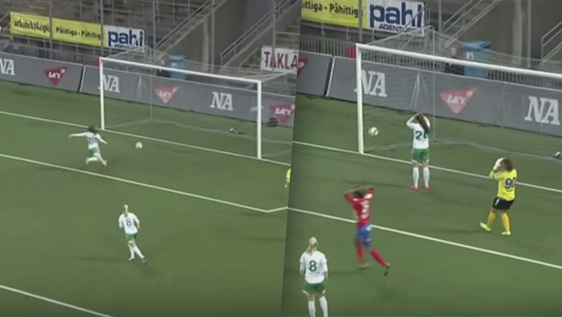Toto ste ešte nevideli: Totálny chaos a neuveriteľný vlastenec futbalistky vo Švédsku! (VIDEO)