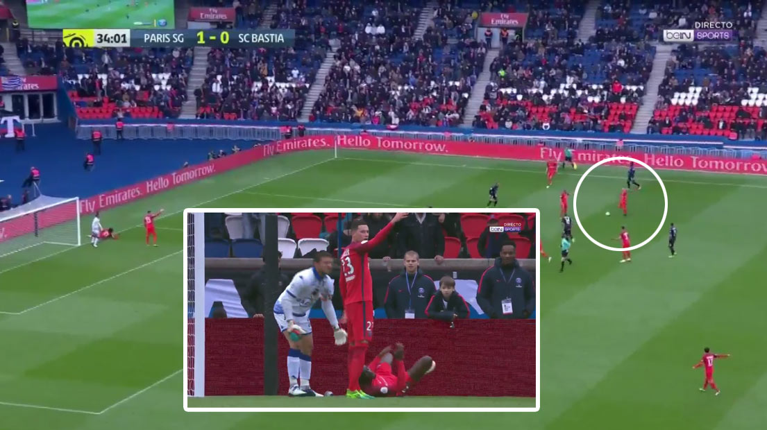 Hviezdny Verratti si rozhneval fanúšikov. Brankár Bastie pomáhal zranenému hráčovi PSG, on mu strelil gól! (VIDEO)
