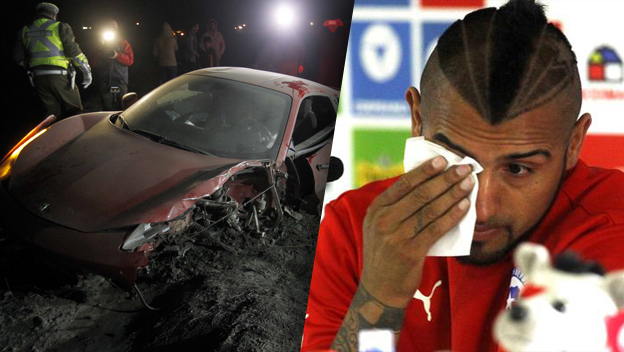 Opitý Vidal havaroval na svojom Ferrari, dnes sa na tlačovke rozplakal a ospravedlnil! (VIDEO)