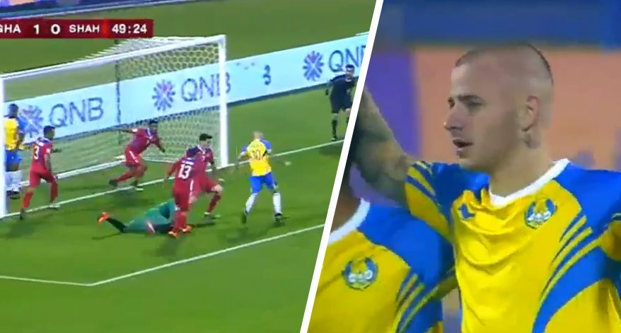 Vlado Weiss a jeho dnešné úžasné gólové sólo v katarskej lige! (VIDEO)