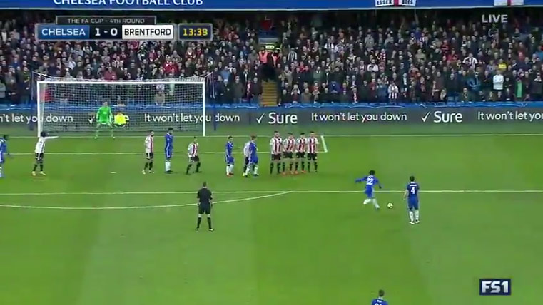 Willian z Chelsea sa znovu trafil z priameho kopu. Pozrite si jeho nechytateľnú parádu v FA Cupe! (VIDEO)
