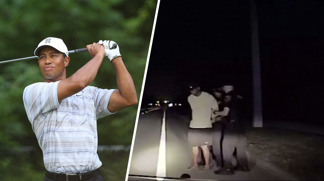 Policajné zábery zo zatýkanie golfovej legendy Tigera Woodsa: Bol úplne mimo! (VIDEO + TITULKY)