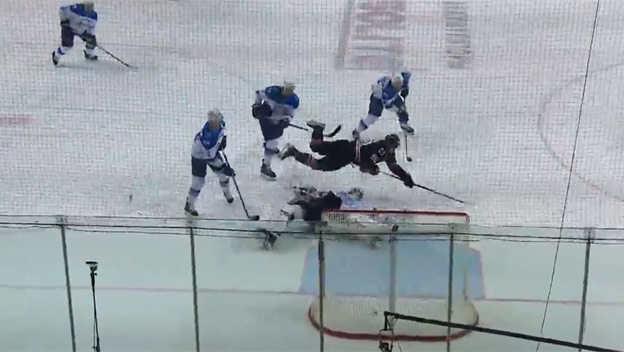 Český hokejista Tomáš Zohorna ohúril KHL nádherným gólom proti Astane! (VIDEO)