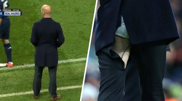 Zidane by mal asi vystriedať krajčíra! Vo včerajšom zápase si znovu roztrhol nohavice! (VIDEO)