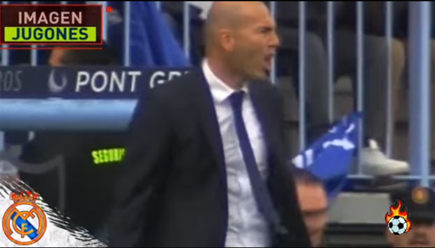 Zidane a jeho výbuch zlosti po nepremenenej penalte Ronalda proti Malage (VIDEO)