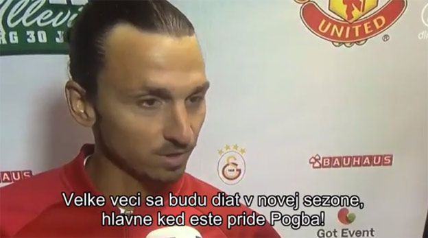 Zlatan potvrdil príchod Pogbu: S ním sa budú v novej sezóne diať veľké veci! (VIDEO)