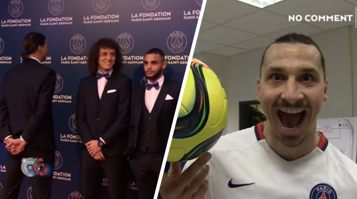 PSG zverejnilo najvtipnejšie momenty Zlatana Ibrahimoviča v ich drese! (VIDEO)