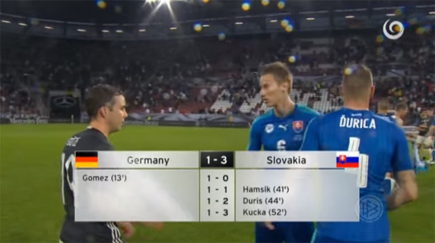 Zostrih zápasu Nemecko - Slovensko so slovenským komentátorom! (VIDEO)