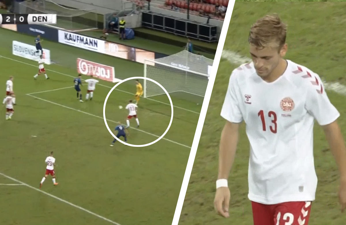 Kuriózny vlastný gól futsalistu Dánska v zápase so Slovenskom (VIDEO)