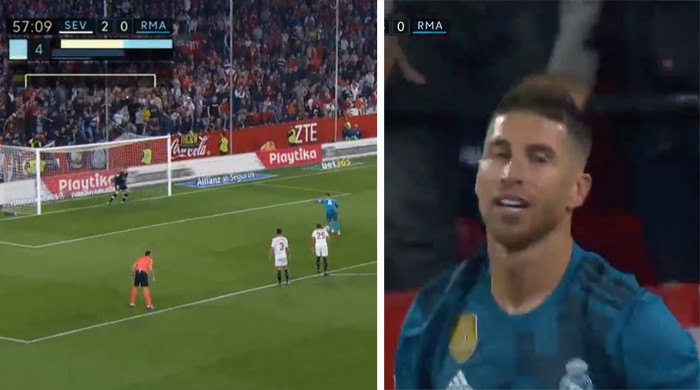 Večer Blbec: Sergio Ramos nedal proti Seville penaltu a potom si dal vlastný gól, Real vďaka tomu prehral! (VIDEO)