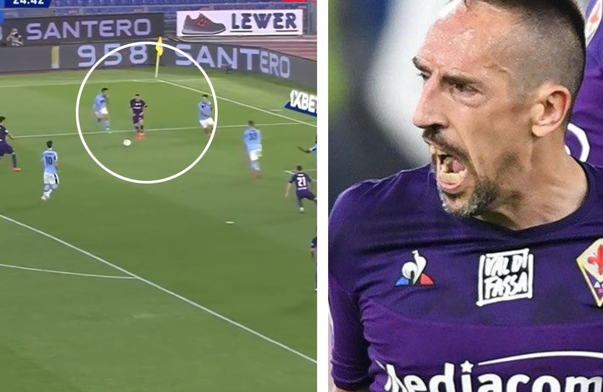 Nestarnúci Franck Ribéry a jeho parádne sólo proti Laziu (VIDEO)