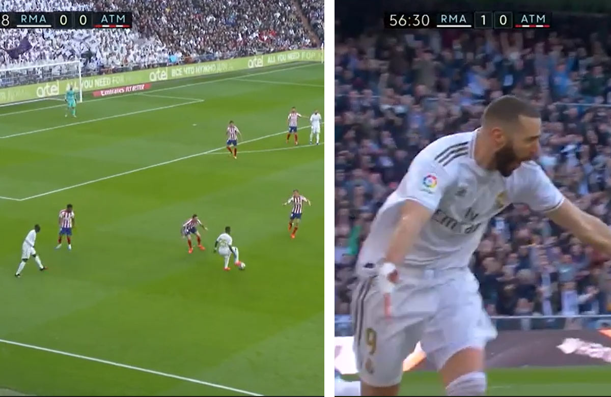 Parádna akcia Realu Madrid, ktorá rozhodla o triumfe nad Atleticom (VIDEO)