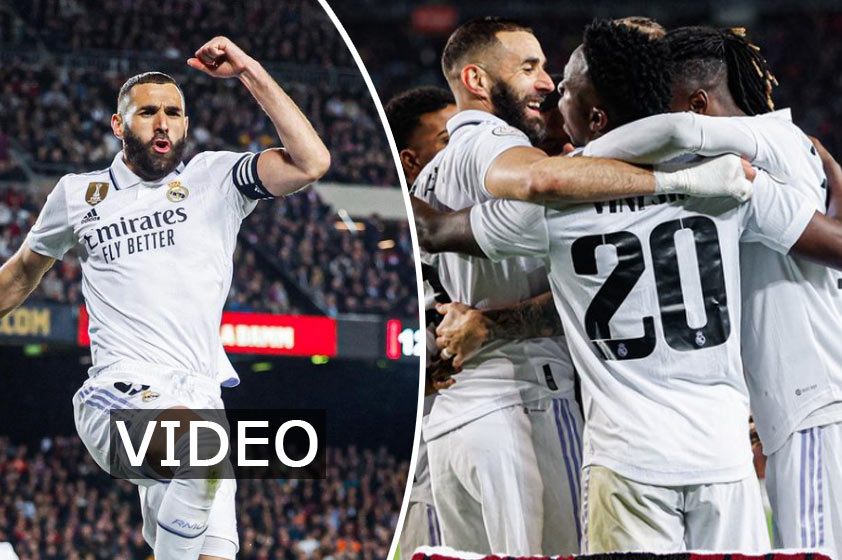 Real Madrid na Camp Nou deklasoval Barcelonu a postúpil do finále pohára