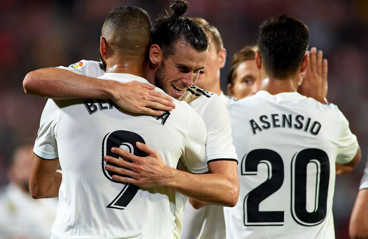 Real Madrid si pohodlne poradil s Gironou. Dva góly Benzemu a po jednom pridal Bale s Ramosom ! (VIDEO)