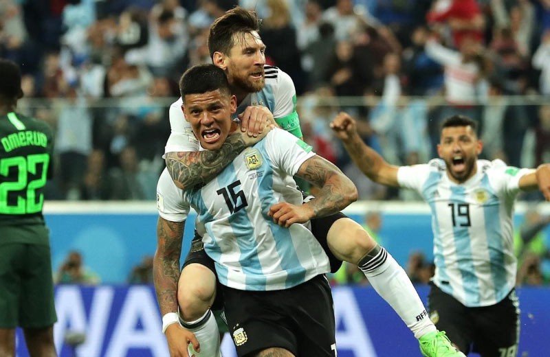 Argentína bola krôčik od vyradenia. V závere rozhodol o postupe Marcos Rojo! (VIDEO)