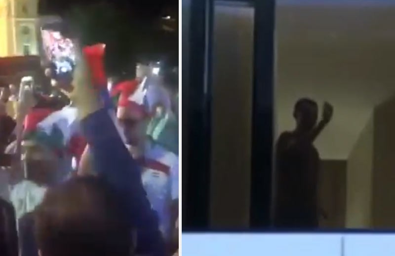 Fanúšikovia Iránu si spravili pred hotelom Portugalska párty. Ronaldo ich prosil o kľud! (VIDEO)