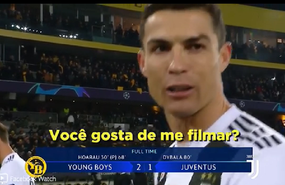 Cristiano Ronaldo kameramanovi, ktorý ho točil po včerajšej prehre: Páči sa ti ma točiť, čo? (VIDEO)