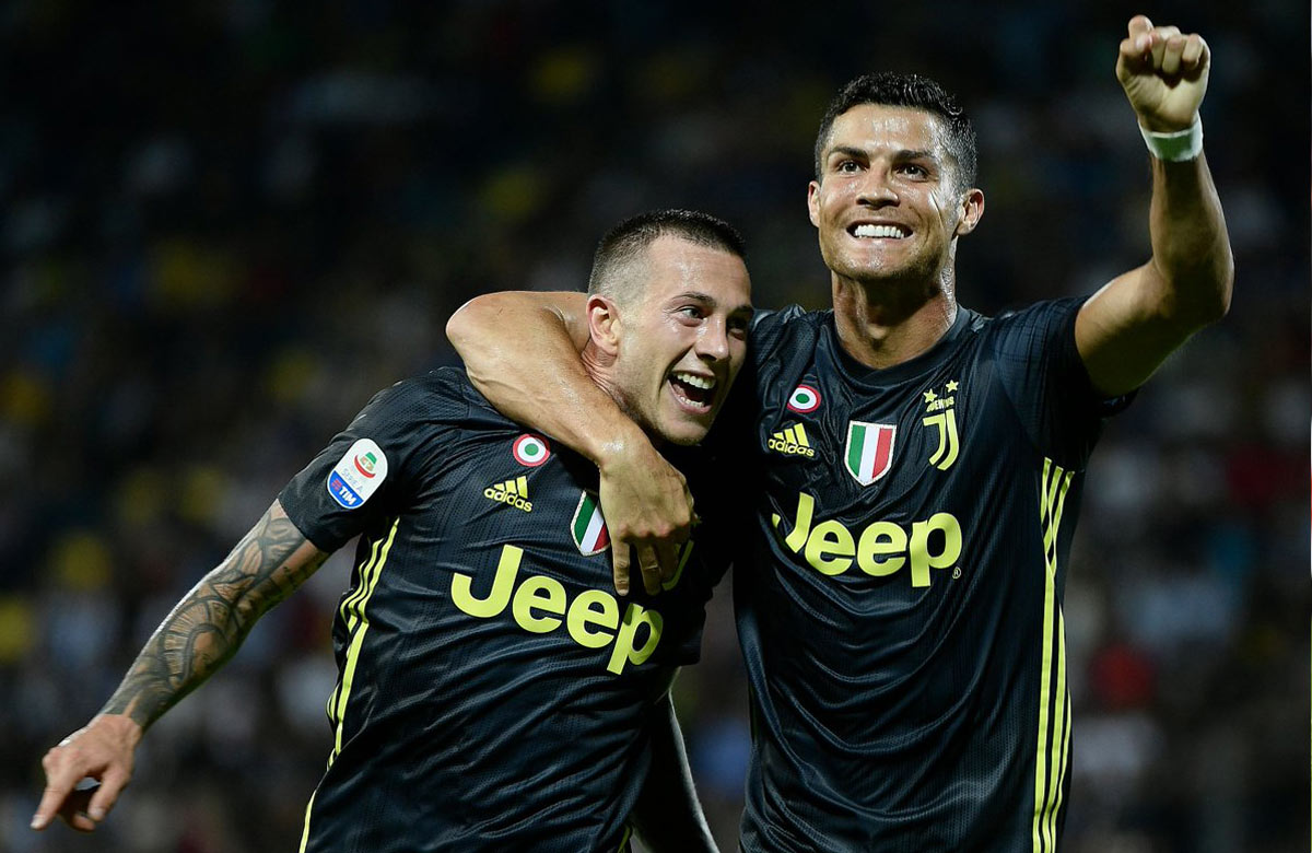Cristiano Ronaldo zaznamenal víťazný gól Juventusu v dnešnom zápase na pôde Frosinone! (VIDEO)