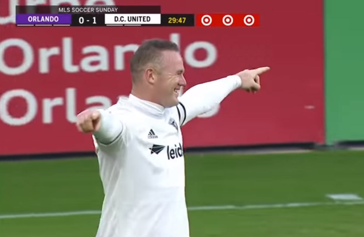 Wayne Rooney a jeho úžasný gól z priameho kopu v americkej MLS! (VIDEO)