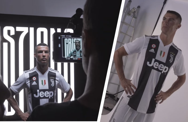 Prvý deň Cristiana Ronalda v drese Juventusu Turín! (VIDEO)