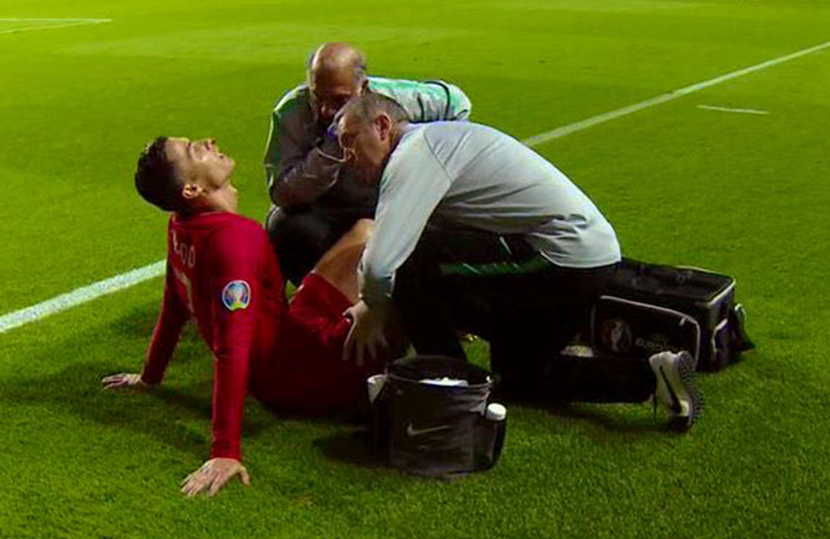 Problém pre Juventus? Cristiano Ronaldo sa zranil v dnešnom zápase Portugalska! (VIDEO)