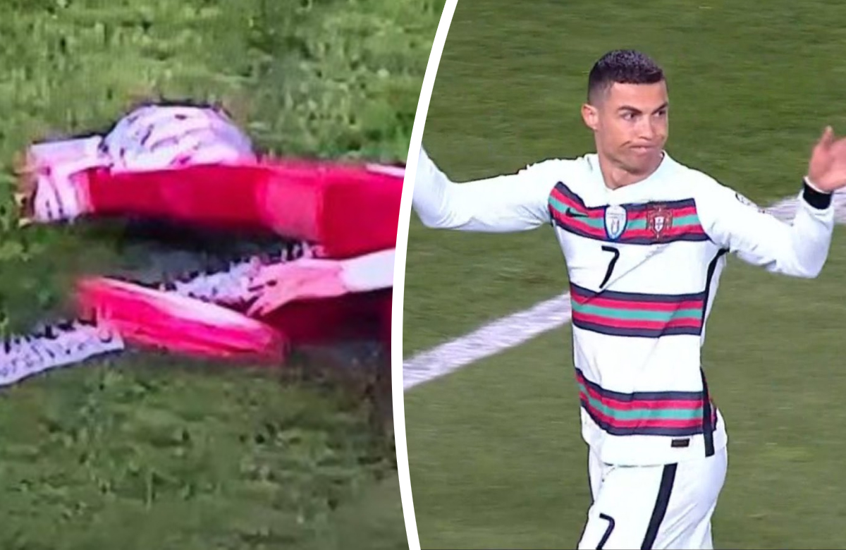 Ronaldo odhodil kapitánsku pásku a zišiel z ihriska (VIDEO)
