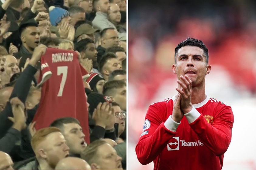 Cristiano Ronaldo reaguje na krásne gesto fanúšikov Liverpoolu