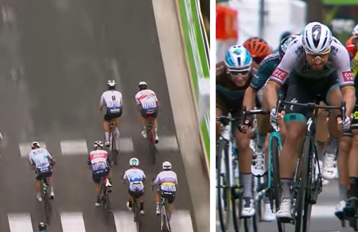Záverečný špurt v 1. etape Tour de France 2020 (VIDEO)