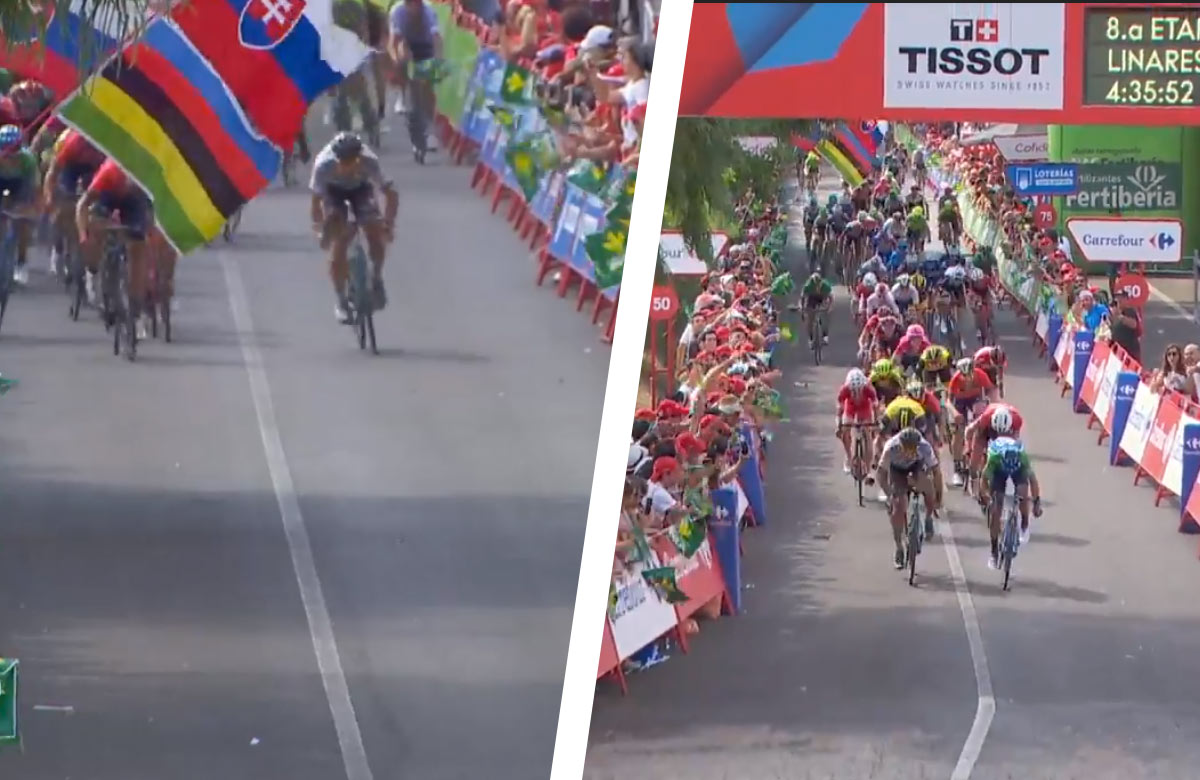 Skvelý Sagan aj dnes bojoval o triumf na Vuelte. Znovu finišoval na druhom mieste! (VIDEO)