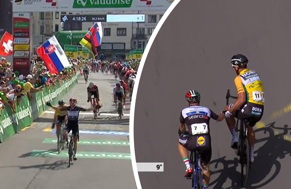 Peter Sagan na druhom mieste v 5. etape okolo Švajčiarska! (VIDEO)