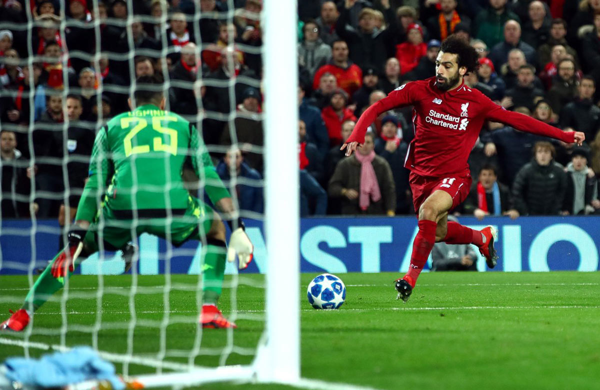 Mohamed Salah sa predral obranou Neapola a posiela Liverpool do vedenia! (VIDEO)
