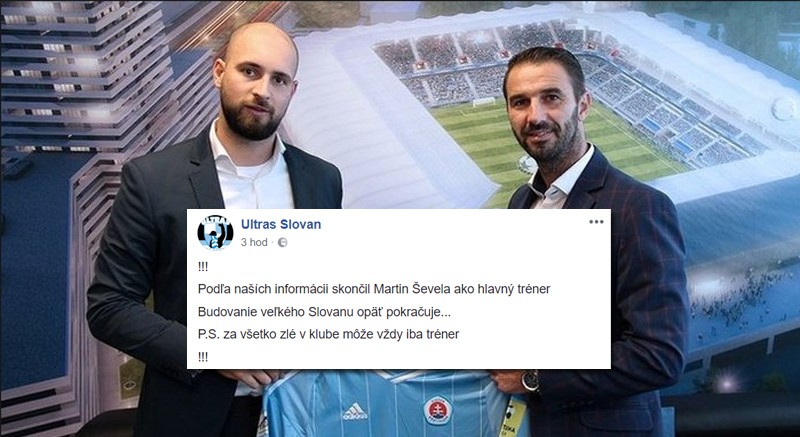 Slovan Bratislava údajne vyhodil trénera Martina Ševelu!