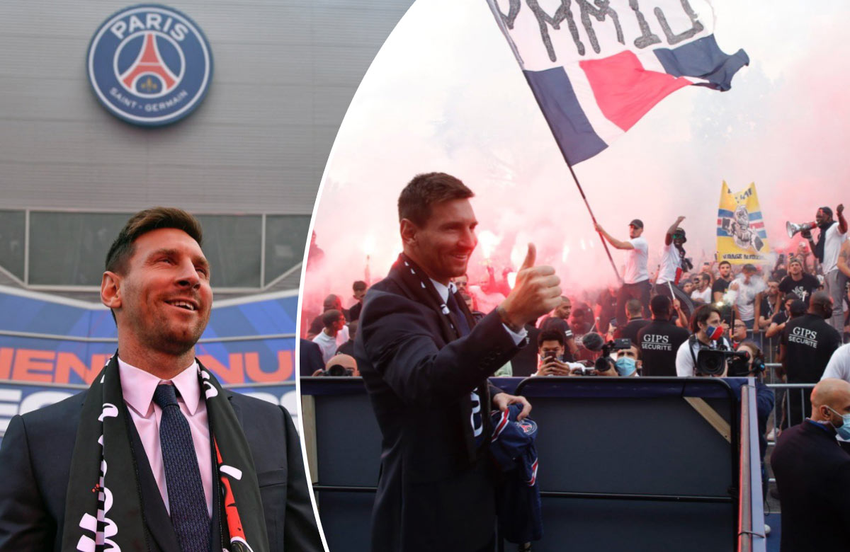 Lionel Messi predstúpil pred fanúšikov PSG. Chce vyhrať Ligu Majstrov (VIDEO)