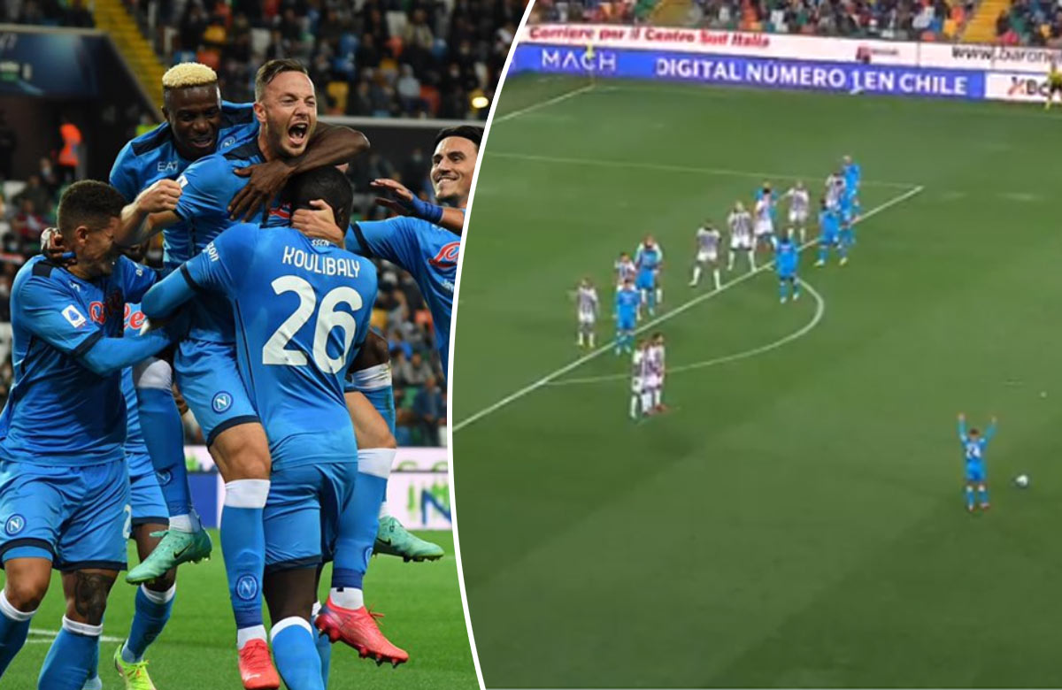VIDEO: Dokonalý signál futbalistov Neapola proti Udinese