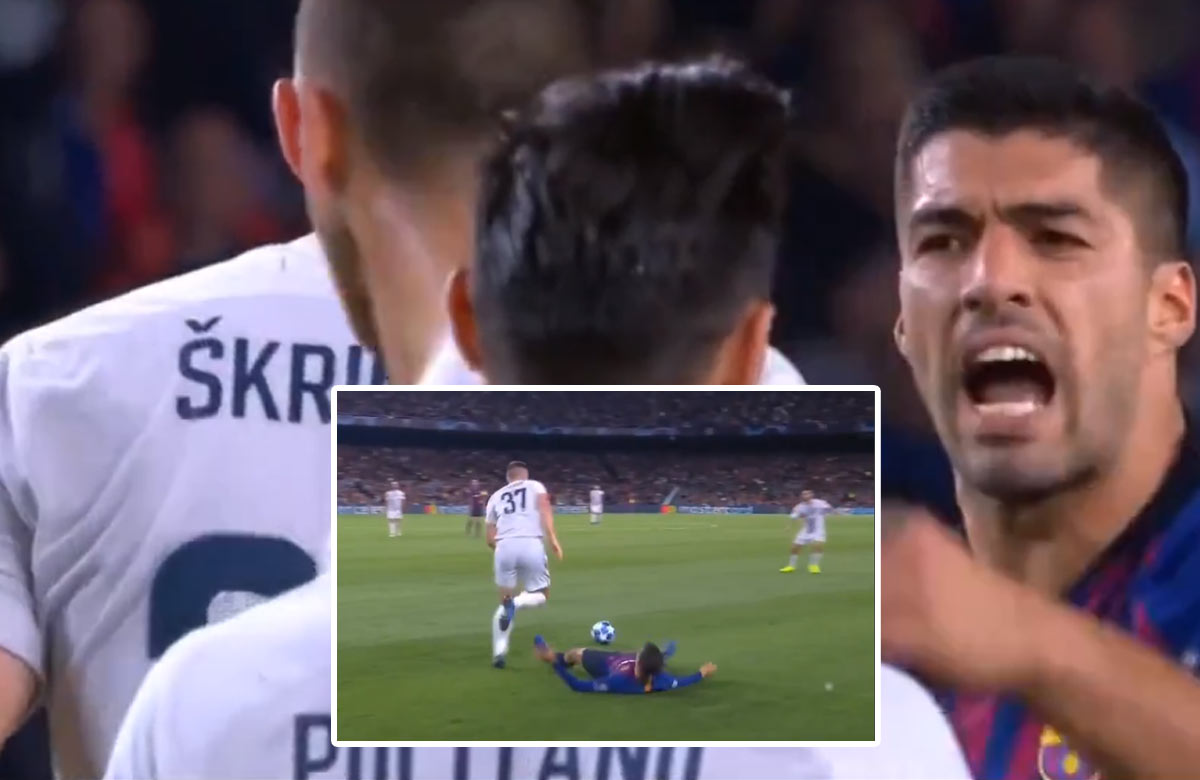 Milan Škriniar v zápase s Barcelonou: Parádne odstavenie Coutinha, výlet do útoku a konflikt so Suarezom! (VIDEO)