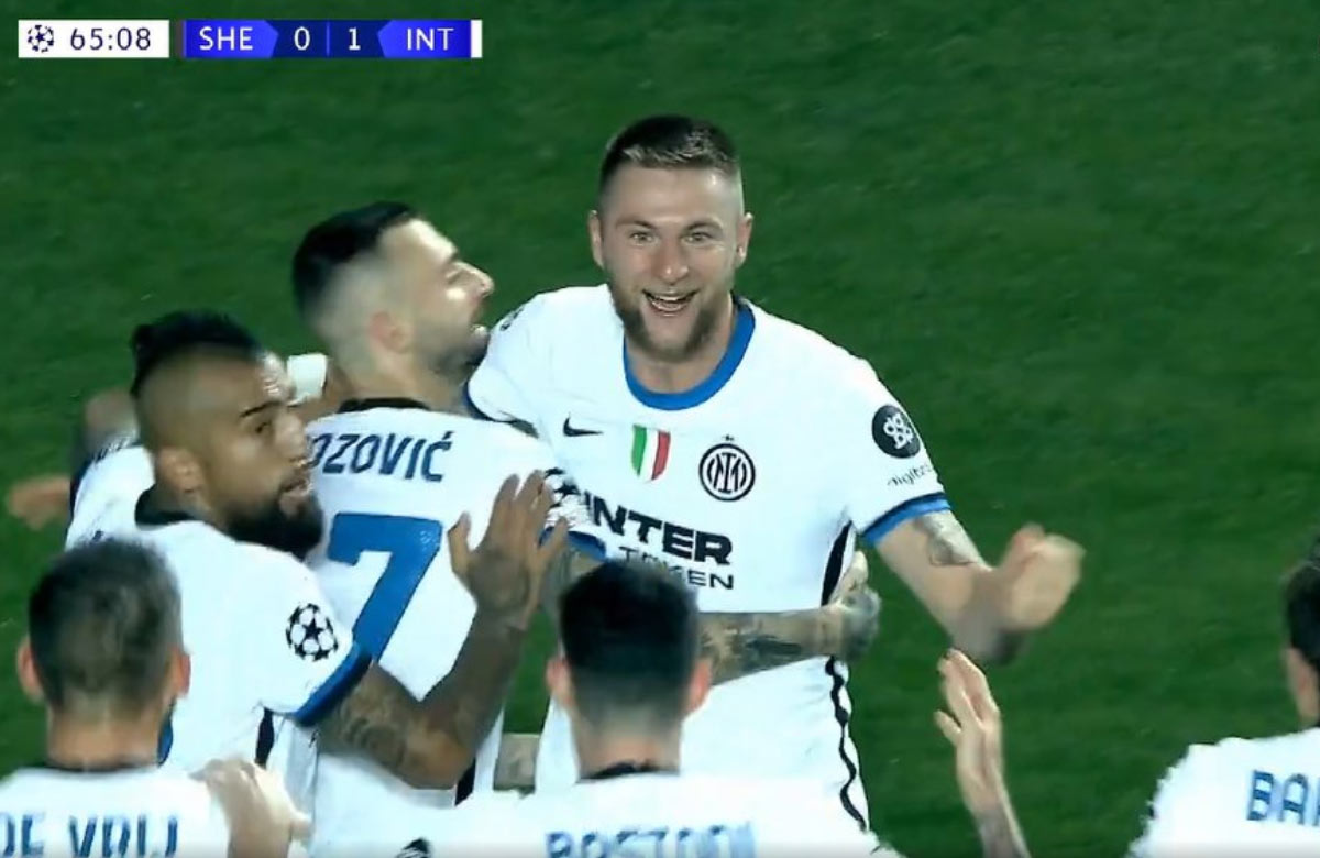 VIDEO: Milan Škriniar strelil prvý gól v Lige Majstrov