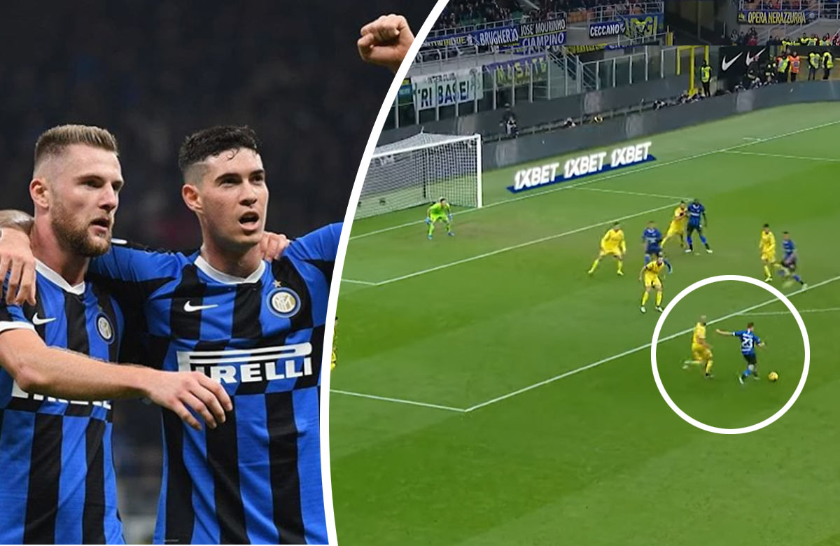 Mladý talent Interu fantastickým gólom zo záveru rozhodol o triumfe nad Veronou (VIDEO)
