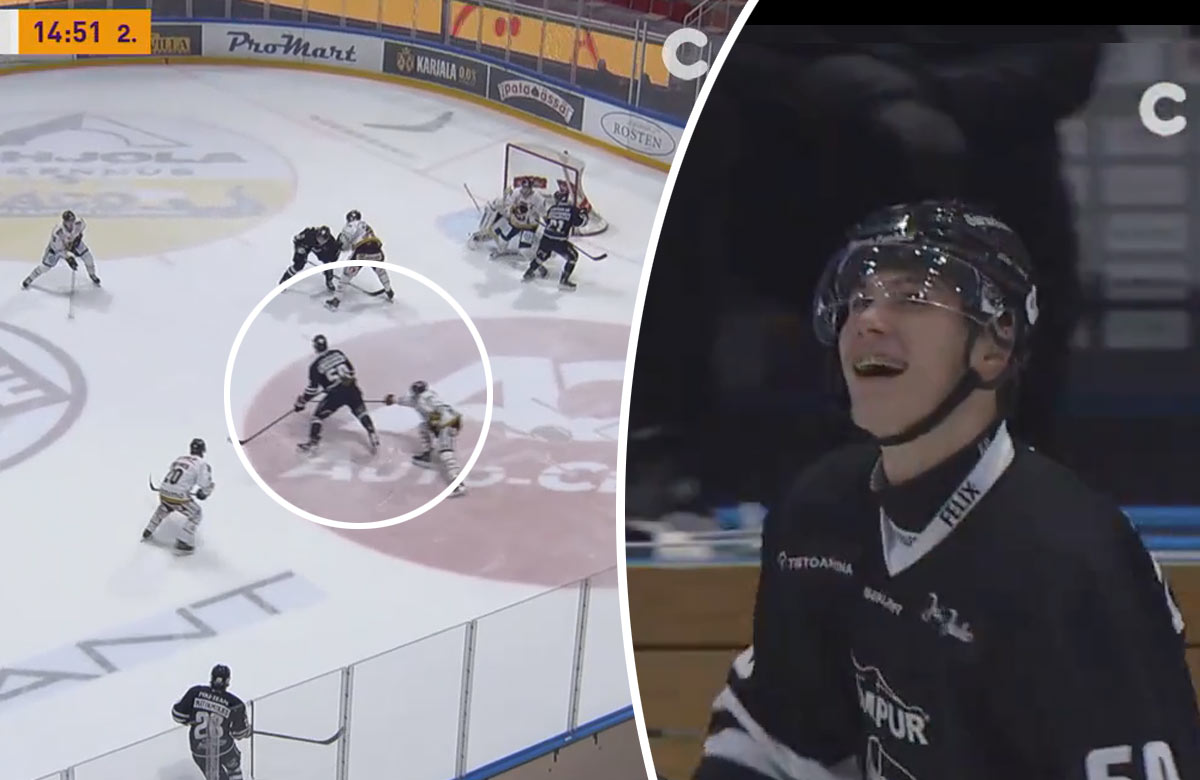 VIDEO: 17 ročný Slafkovský strelil parádny prvý gól vo fínskej lige