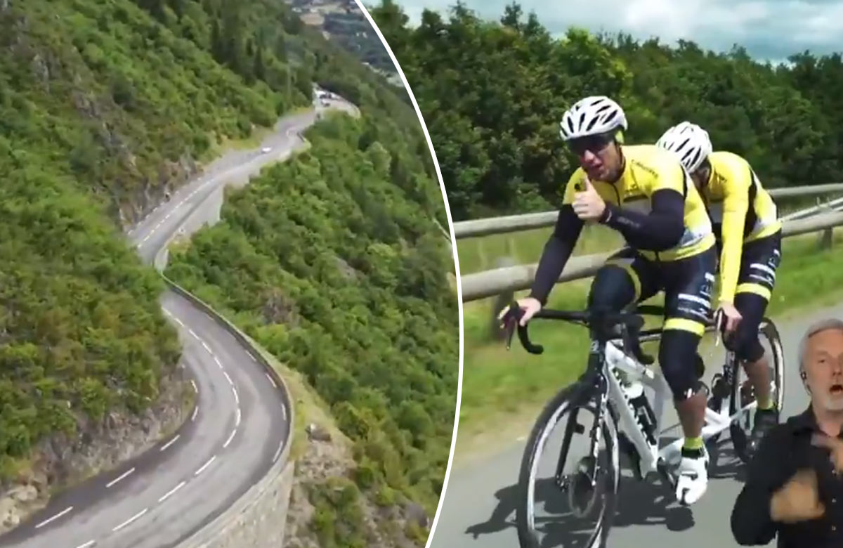 Nevidiaci Čech prešiel celú trasu Tour de France 2021 (VIDEO)