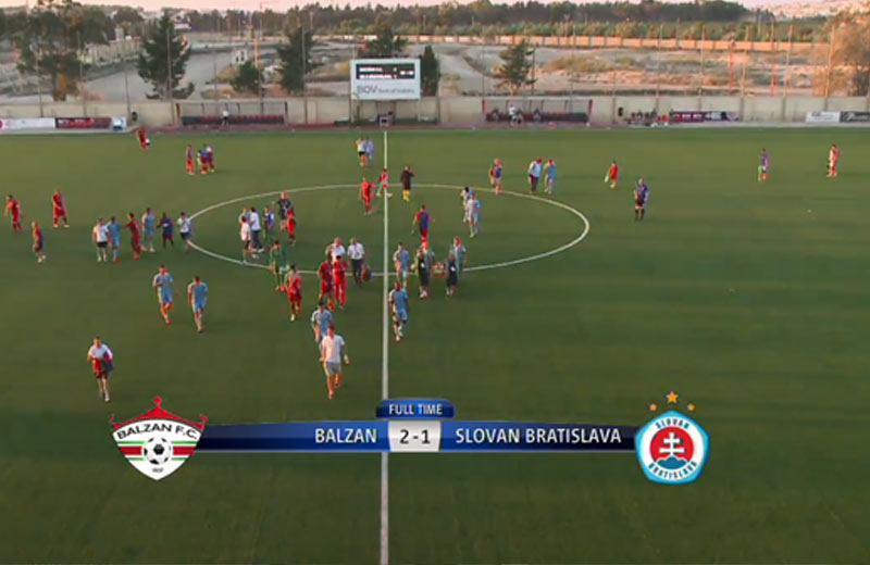 Slovan Bratislava šokujúco prehral s trpaslíkom z Malty! (VIDEO)